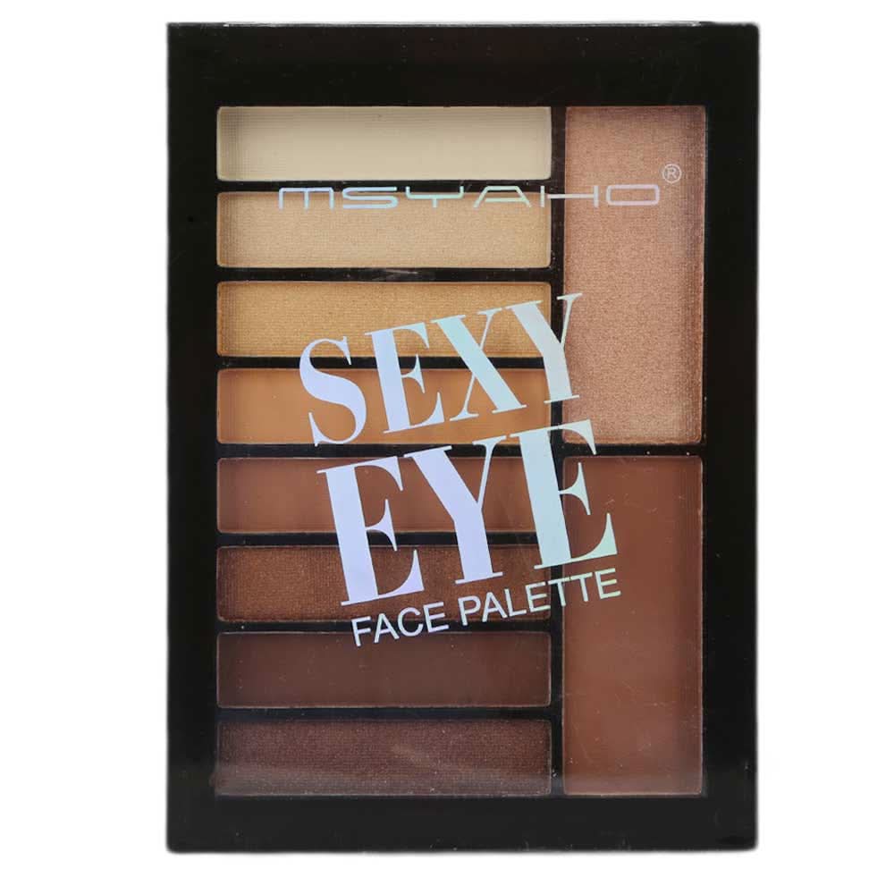 Msyaho Sexy Eye Face Palette 10 in 1 (YH434), Beauty & Personal Care, Eyeshadow, Chase Value, Chase Value