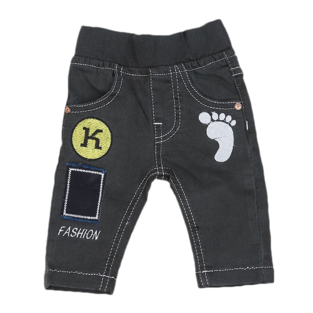 Newborn Boys Denim Pant - Black, Kids, NB Boys Shorts And Pants, Chase Value, Chase Value