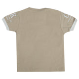 Boys Half Sleeves T-Shirt - Beige, Boys T-Shirts, Chase Value, Chase Value