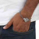 Men's Bracelet - Silver, Men, Jewellery, Chase Value, Chase Value
