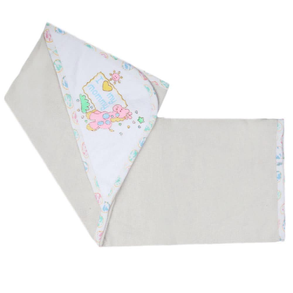 Newborn Baby Bath Towel -  Light Grey, Kids, Bath Accessories, Chase Value, Chase Value