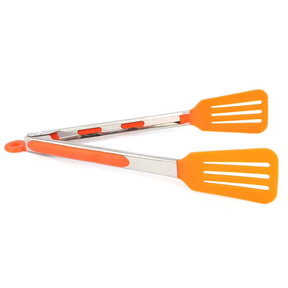 Non Stick Tong - Orange, Home & Lifestyle, Kitchen Tools And Accessories, Chase Value, Chase Value