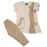Girls Short Suit - Fawn, Kids, Girls Sets And Suits, Chase Value, Chase Value