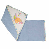 Newborn Baby Bath Towel - Blue, Kids, Bath Accessories, Chase Value, Chase Value
