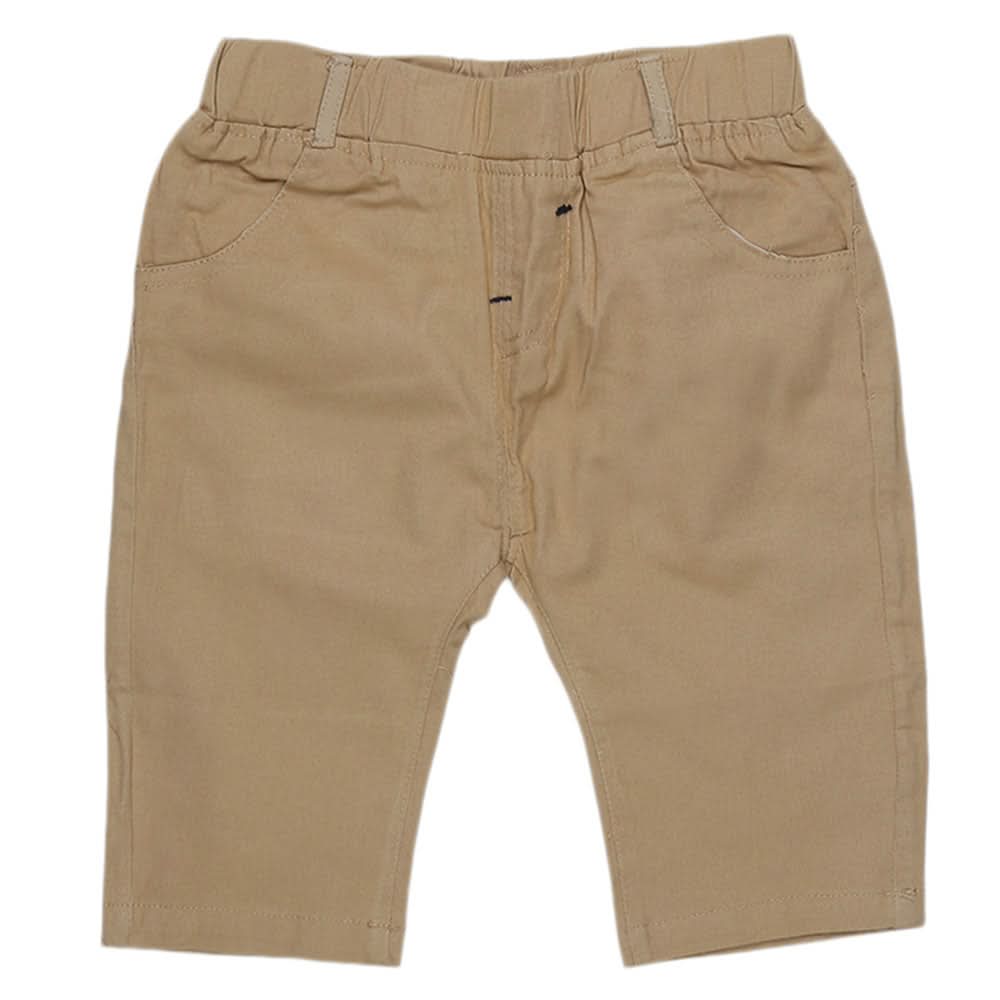 Boys Cotton Bermuda Short - Beige, Kids, Boys Shorts, Chase Value, Chase Value