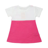 Newborn Girls Half Sleeves Frock - Pink, Kids, Newborn Girls Frocks, Chase Value, Chase Value