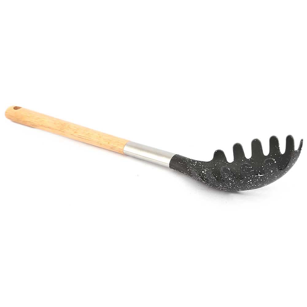 Non Stick Noodle Spoon - Black, Home & Lifestyle, Kitchen Tools And Accessories, Chase Value, Chase Value