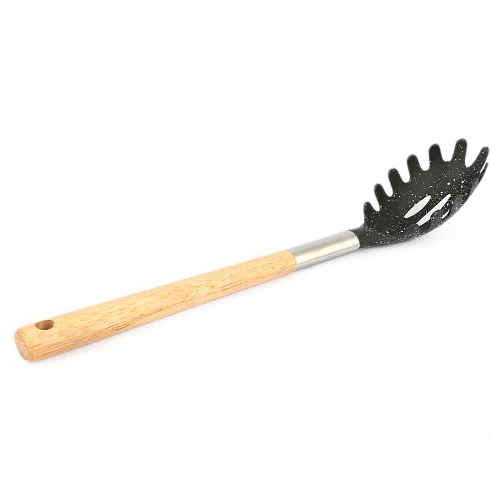 Non Stick Noodle Spoon - Black, Home & Lifestyle, Kitchen Tools And Accessories, Chase Value, Chase Value