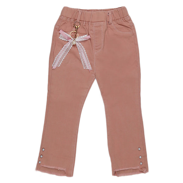 Girls Pant - Peach, Kids, Pants And Capri, Chase Value, Chase Value