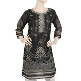 Women's Embroidered Masoori Kurti With Stone - Black, Women, Ready Kurtis, Chase Value, Chase Value