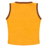 Newborn Boys Sando - Mustard, Kids, New Born Boys Shirts And T-Shirts, Chase Value, Chase Value