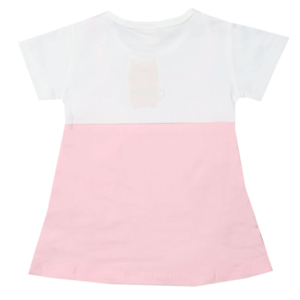 Newborn Girls Half Sleeves Frock - Light Pink, Kids, Newborn Girls Frocks, Chase Value, Chase Value