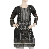 Women's Embroidered Masoori Kurti - Black, Women, Ready Kurtis, Chase Value, Chase Value