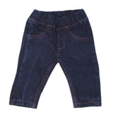 Newborn Girls Denim Pant - Dark Blue, Kids, NB Girls Shorts Skirts And Pants, Chase Value, Chase Value