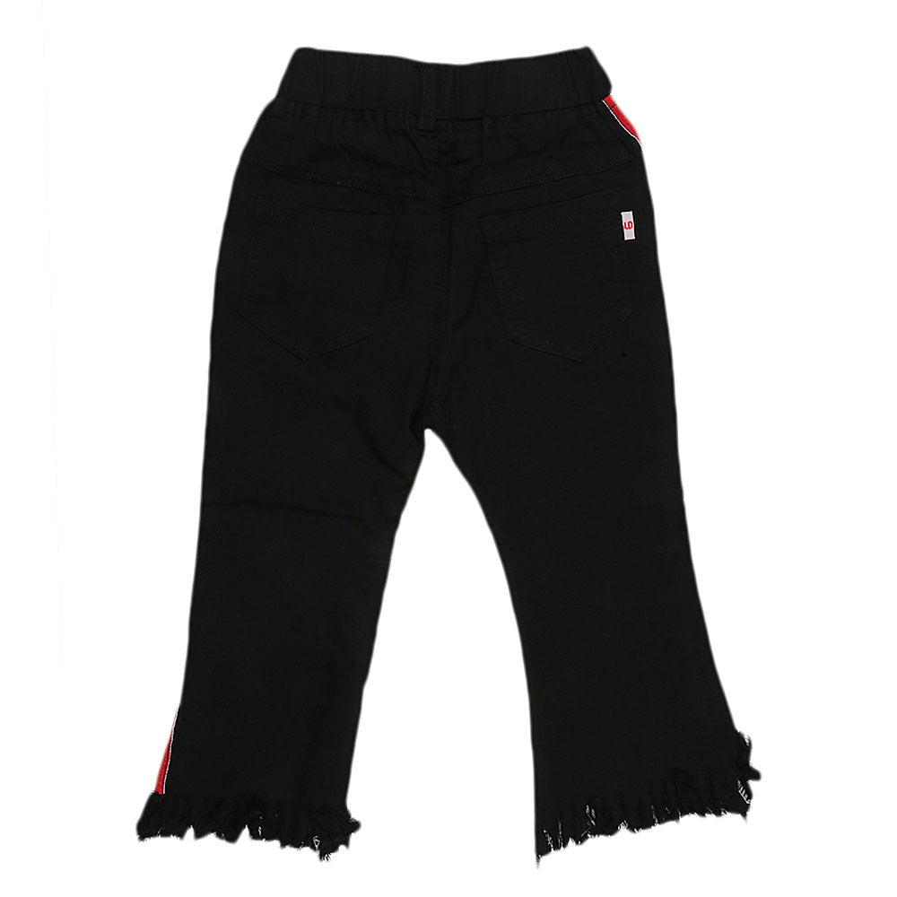 Girls Pant - Black, Kids, Pants And Capri, Chase Value, Chase Value