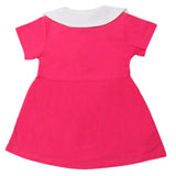 Newborn Girls Half Sleeves Frock - Pink, Kids, Newborn Girls Frocks, Chase Value, Chase Value