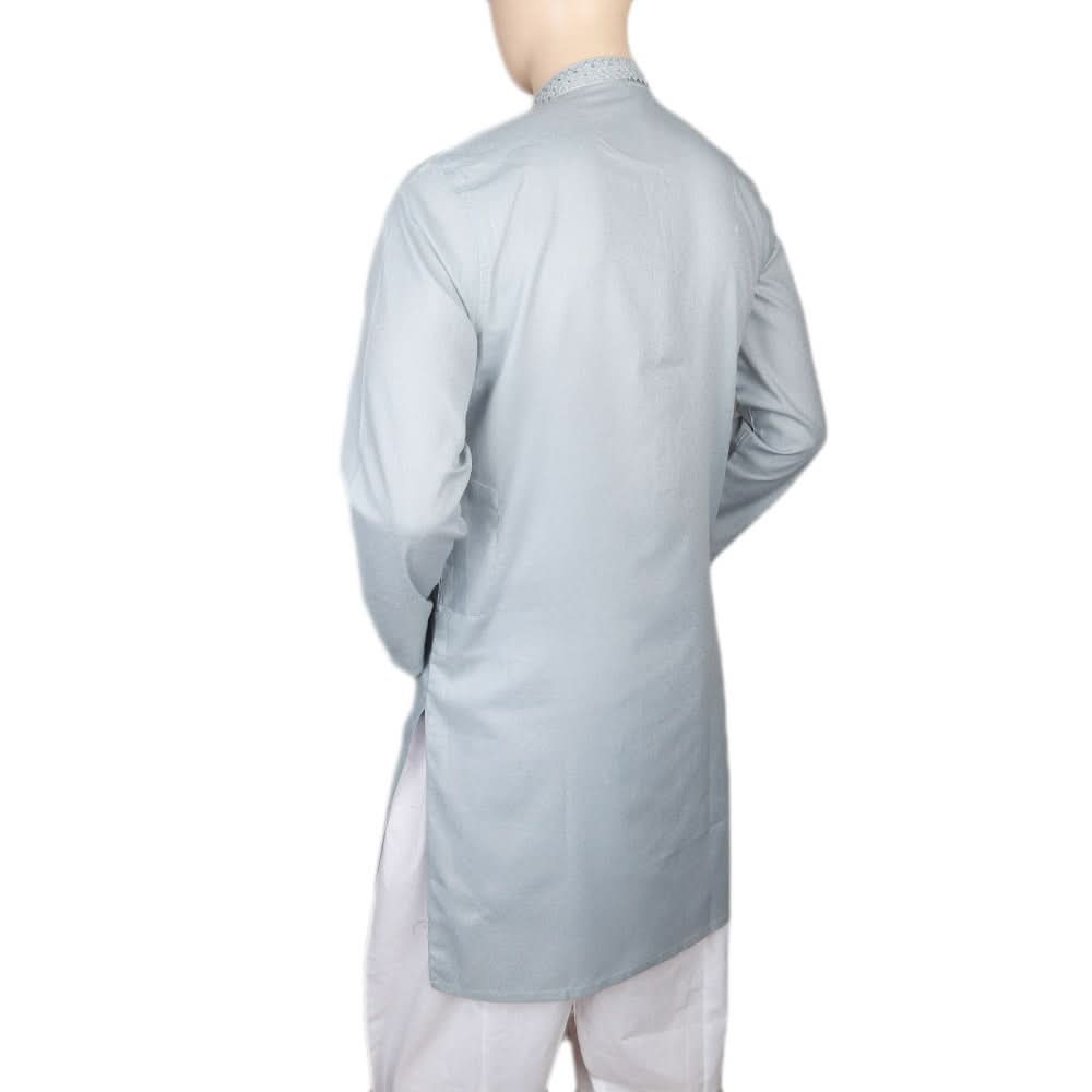 Mashriq EMB Kurta For Men - Blue, Men, Kurtas, Chase Value, Chase Value