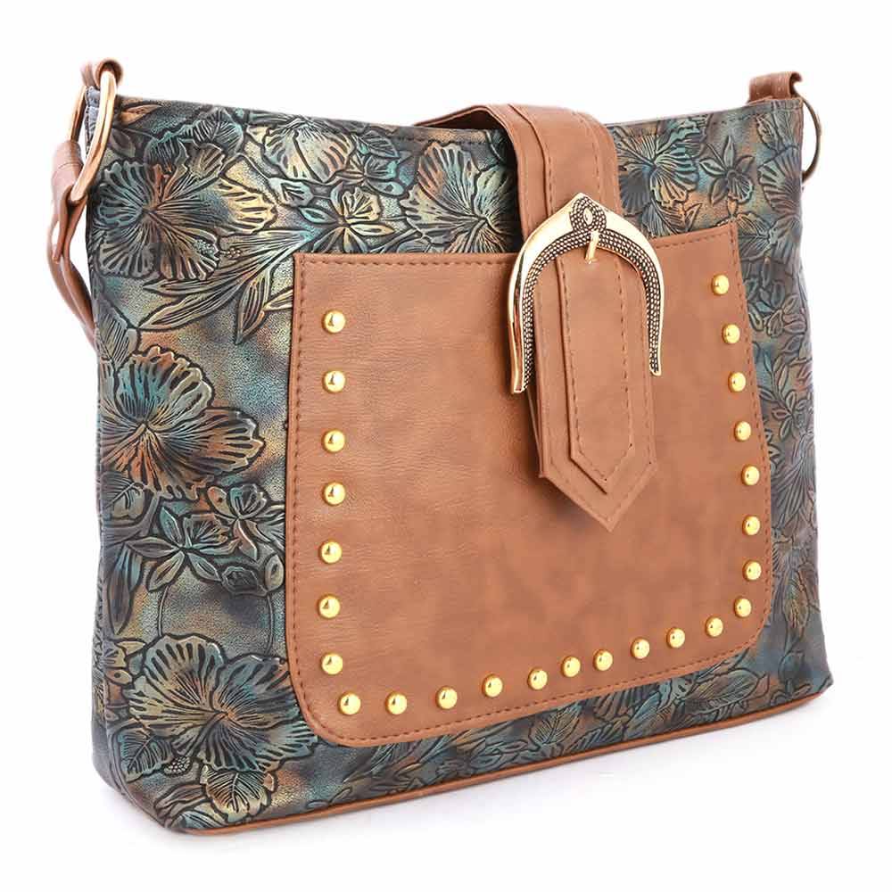 Women's Shoulder Bag (K-1121) - Brown, Women, Bags, Chase Value, Chase Value
