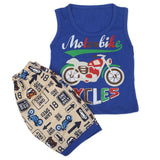 Boys Sando Suit - Blue, Kids, Boys Sets And Suits, Chase Value, Chase Value