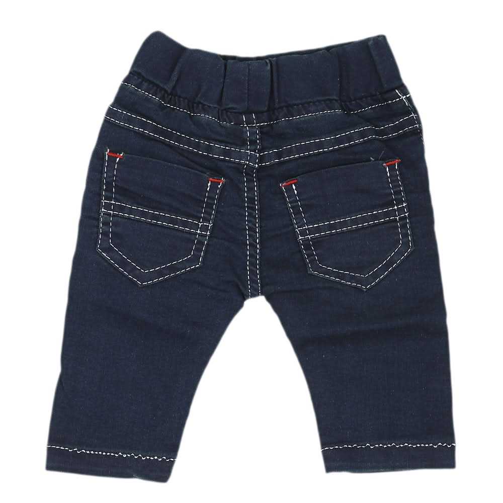 Newborn Boys Denim Pant - Dark Blue, Kids, NB Boys Shorts And Pants, Chase Value, Chase Value