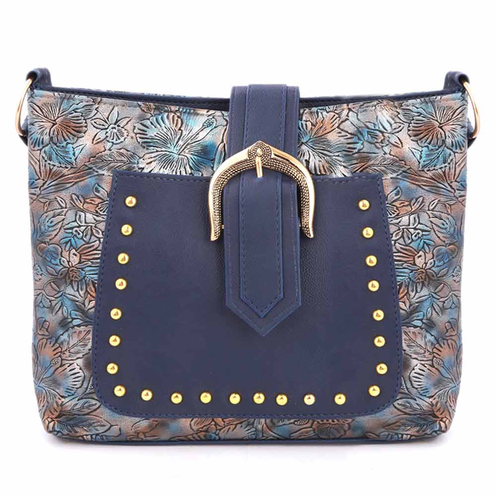 Women's Shoulder Bag (K-1121) - Navy Blue, Women, Bags, Chase Value, Chase Value