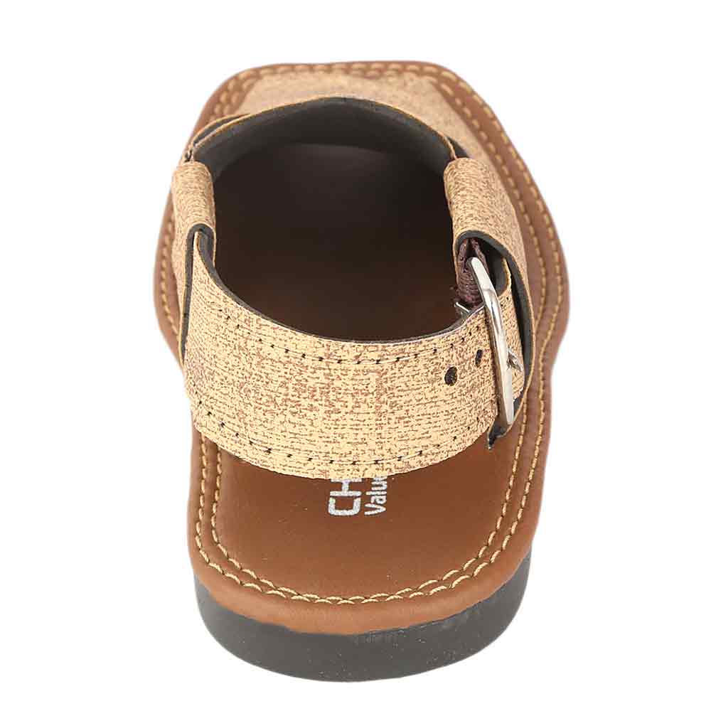 Boys Peshawari Sandals  - Mustard, Kids, Boys Sandals, Chase Value, Chase Value