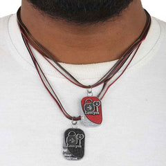 Men's Fancy Chain With Locket - Multi, Men, Jewellery, Chase Value, Chase Value