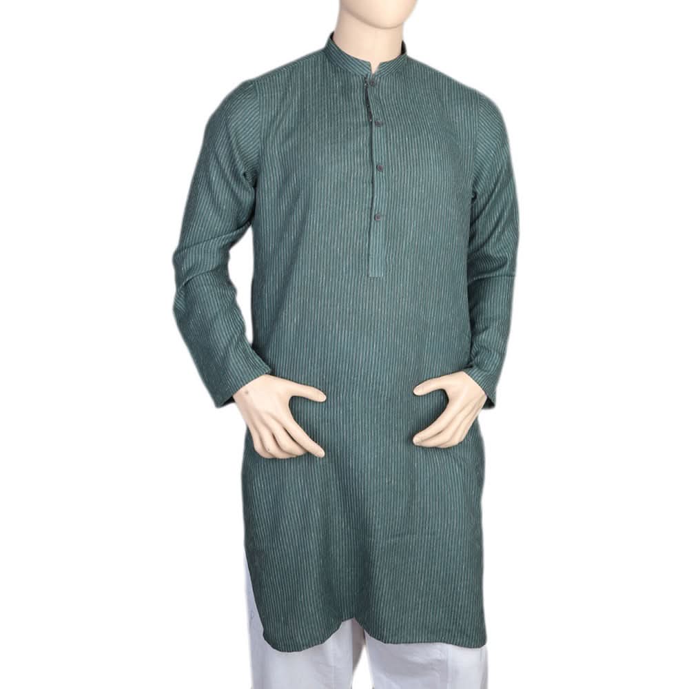 Mashriq Basic Kurta For Men - Sea Green, Men, Kurtas, Chase Value, Chase Value