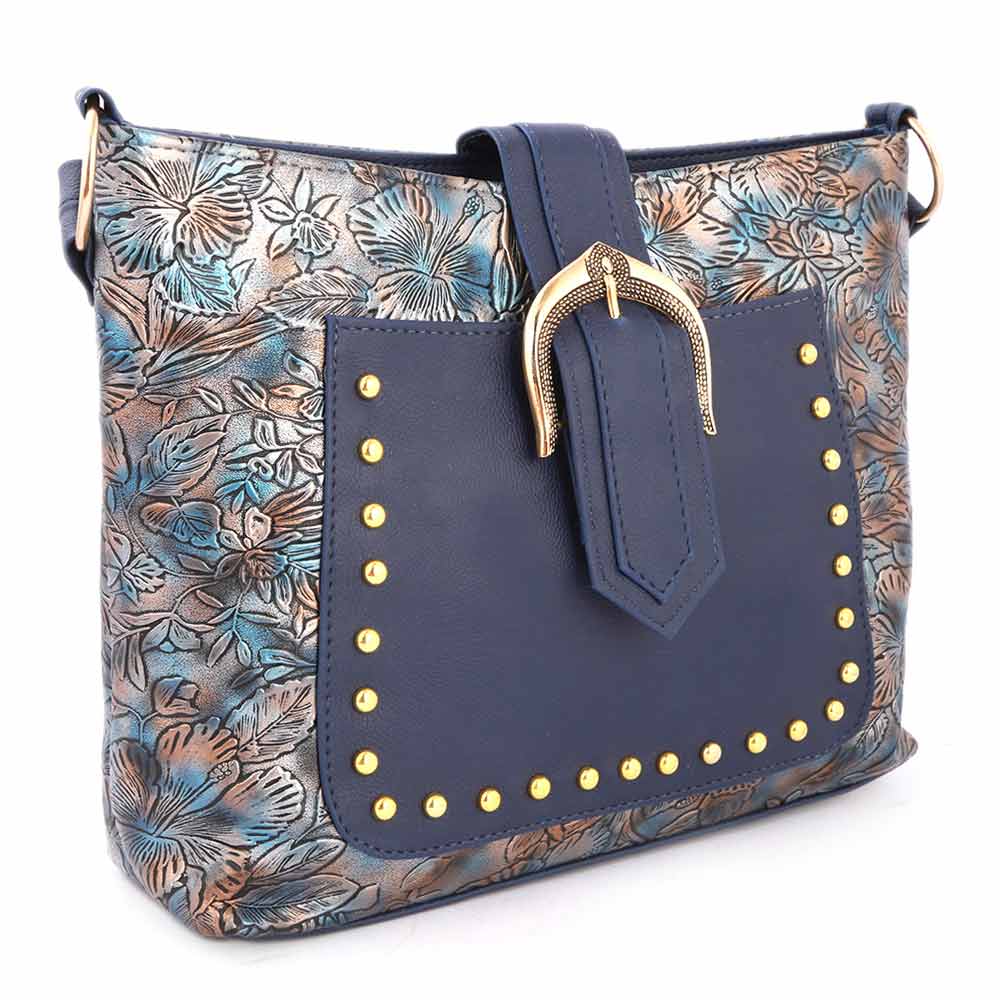 Women's Shoulder Bag (K-1121) - Navy Blue, Women, Bags, Chase Value, Chase Value