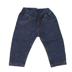 Newborn Boys Denim Pant - Dark Blue, Kids, NB Boys Shorts And Pants, Chase Value, Chase Value