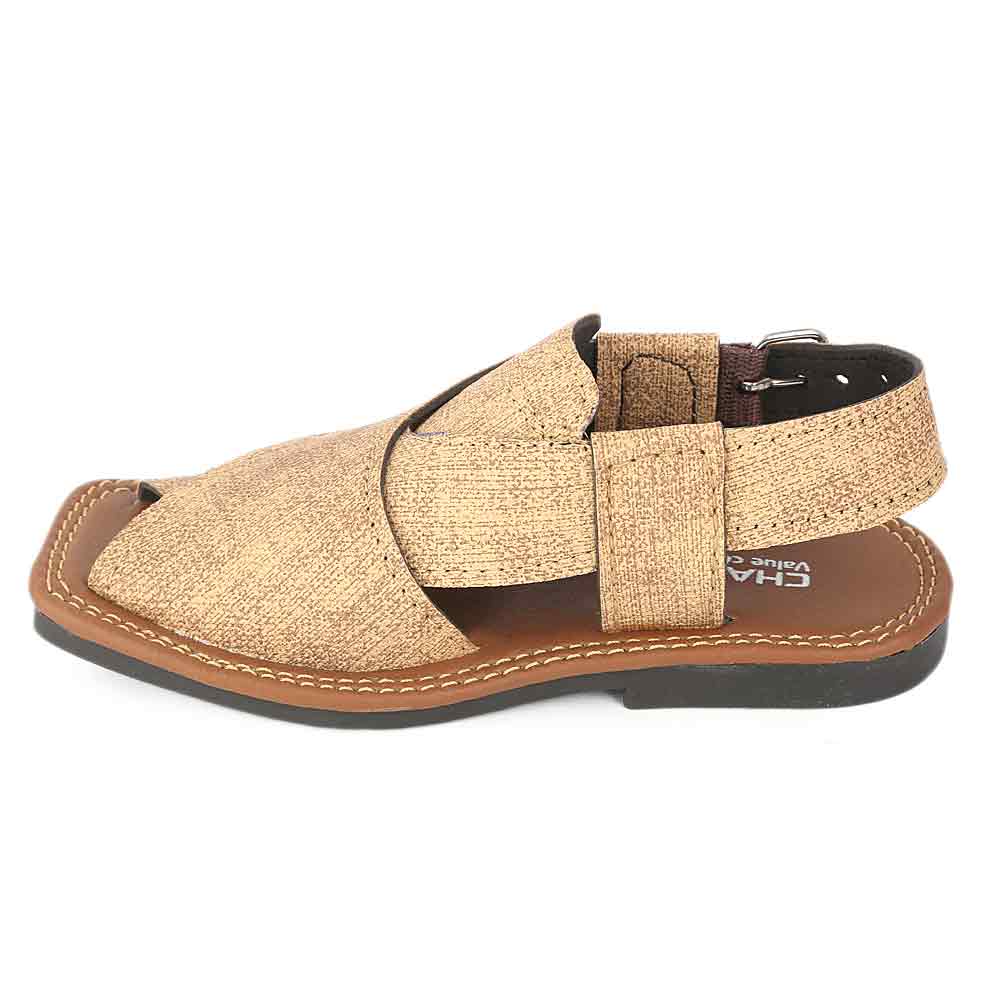 Boys Peshawari Sandals  - Mustard, Kids, Boys Sandals, Chase Value, Chase Value