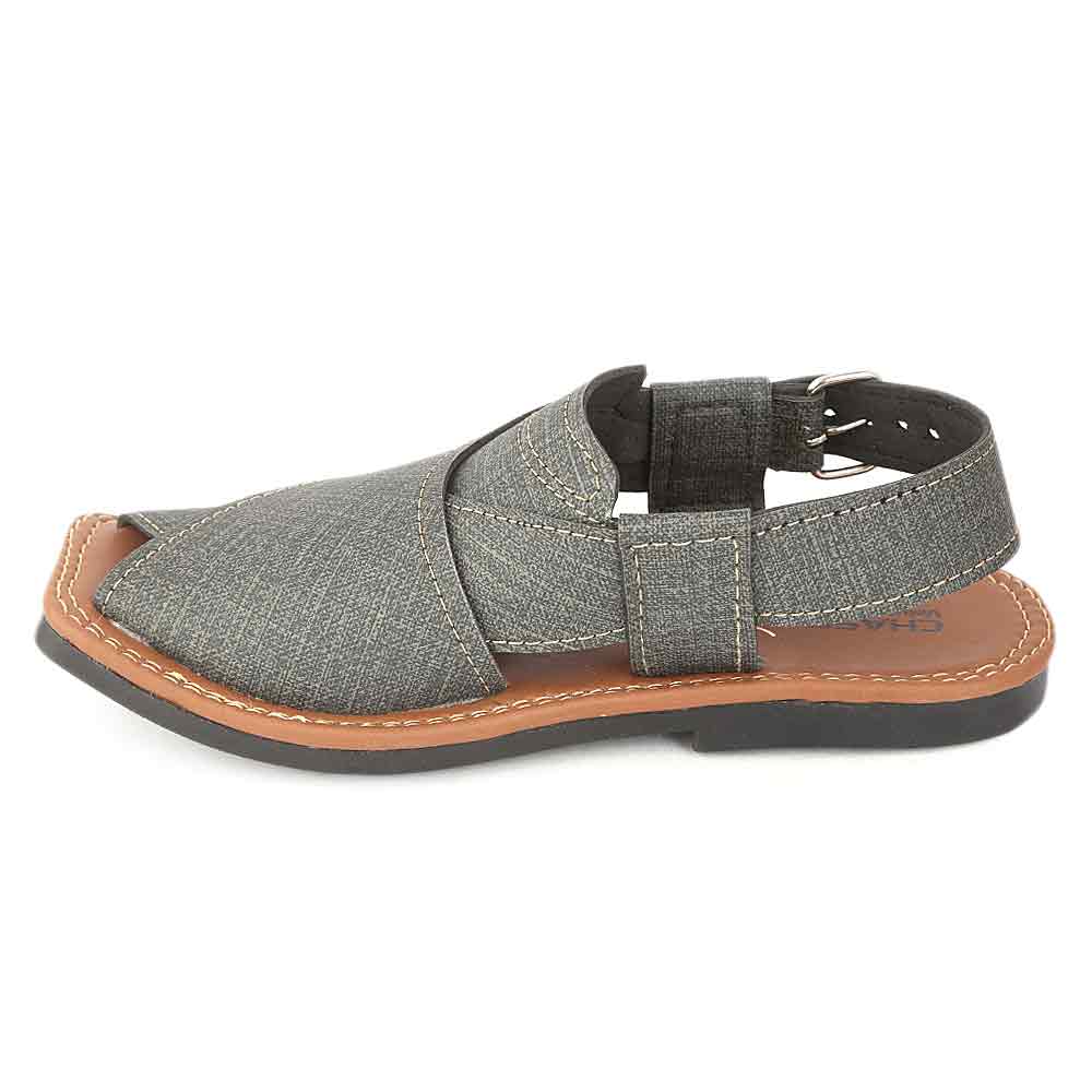 Boys Peshawari Sandals  - Black, Kids, Boys Sandals, Chase Value, Chase Value