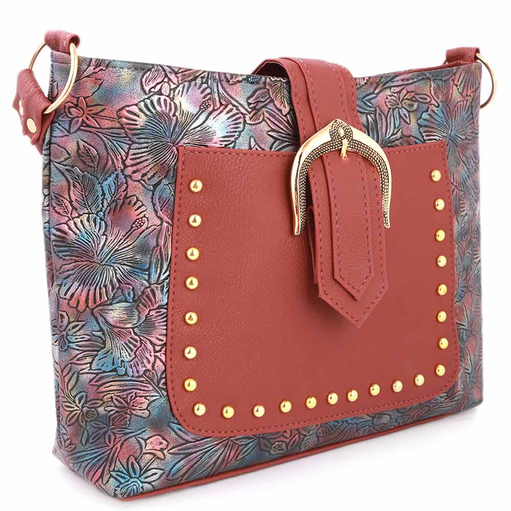 Women's Shoulder Bag (K-1121) - Dark Brown, Women, Bags, Chase Value, Chase Value