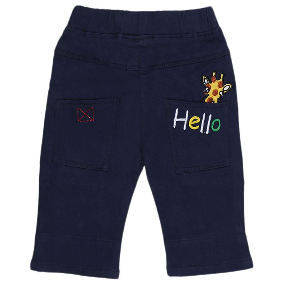 Boys Cotton Bermuda Short - Navy Blue, Kids, Boys Shorts, Chase Value, Chase Value