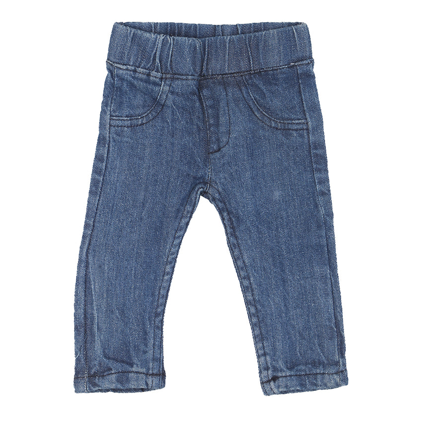 Newborn Boys Denim Pant - Blue, Kids, NB Boys Shorts And Pants, Chase Value, Chase Value