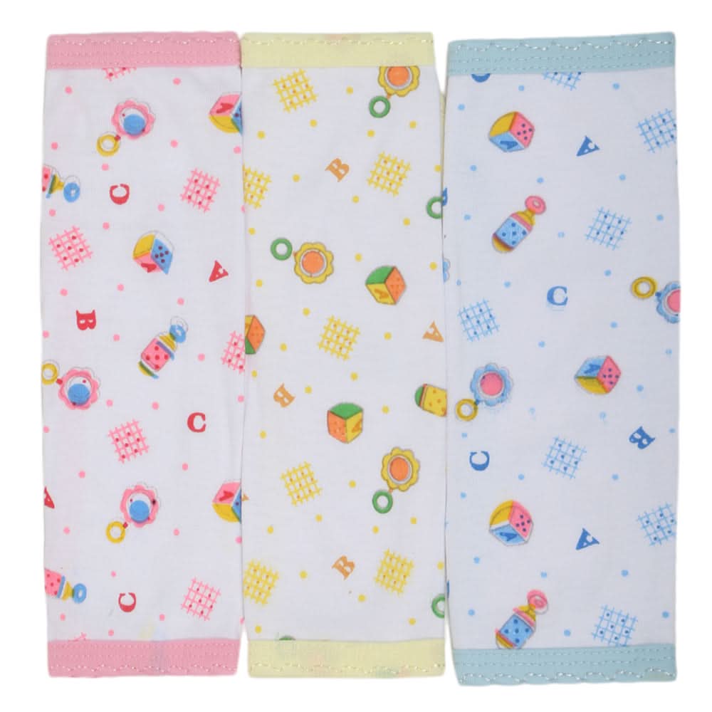Newborn Face Towel 3Pack - F - Multi, Kids, Towels, Chase Value, Chase Value