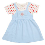 Newborn Girls Half Sleeves Frock - Blue, Kids, Newborn Girls Frocks, Chase Value, Chase Value
