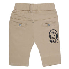 Boys Cotton Bermuda Short - Beige, Kids, Boys Shorts, Chase Value, Chase Value