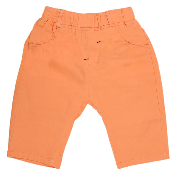 Boys Cotton Bermuda Short - Orange, Kids, Boys Shorts, Chase Value, Chase Value