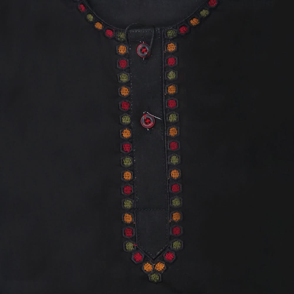 Newborn Boys Shalwar Suit - Black, Kids, Newborn Boys Shalwar Suits, Chase Value, Chase Value