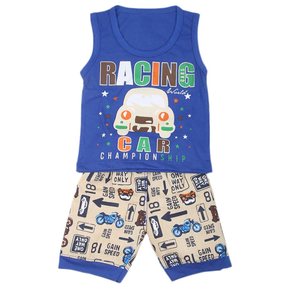 Boys Sando Suit - Blue, Kids, Boys Sando, Chase Value, Chase Value
