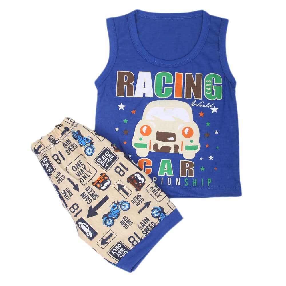 Boys Sando Suit - Blue, Kids, Boys Sando, Chase Value, Chase Value