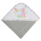 Newborn Baby Bath Towel - Light Grey, Kids, Bath Accessories, Chase Value, Chase Value