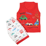 Boys Sando Suit 9233 - Red, Kids, Boys Sets And Suits, Chase Value, Chase Value