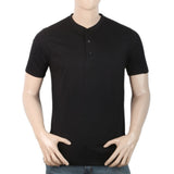Men's Half Sleeves T-Shirt - Black, Men, T-Shirts And Polos, Chase Value, Chase Value