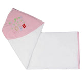 Newborn Baby Bath Towel -  Light Pink, Kids, Bath Accessories, Chase Value, Chase Value