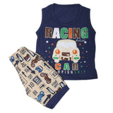 Boys Sando Suit 9234 - Navy Blue, Kids, Boys Sets And Suits, Chase Value, Chase Value