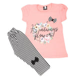 Girls Short Suit - Pink, Kids, Girls Sets And Suits, Chase Value, Chase Value