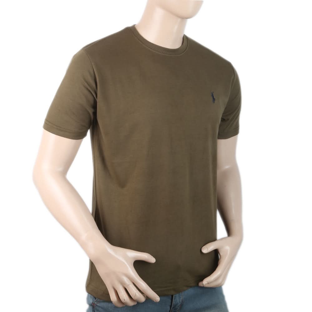 Men Half Sleeves T-Shirt - Olive Green, Men, T-Shirts And Polos, Chase Value, Chase Value