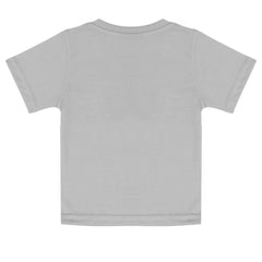 Boys Half Sleeves T-Shirt - Light Grey, Boys T-Shirts, Chase Value, Chase Value